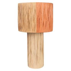 Romimex Lampada da Tavolo Marrone Corda 23 x 42 x 23 cm