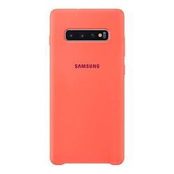 Samsung EF-PG975THEGWW Custodia in Silicone per S10+, Rosa (Pink)