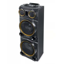 MUSE Altavoz Maleta M-1988 DJ Party Box Color Negro, 800W