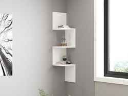 Hanah Home Zikzak, Melamina, Blanco, Talla única