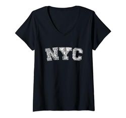 Mujer New York - New York - New York Camiseta Cuello V