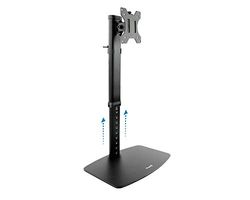 Support de Table - Support pour 1 écran de 17" à 27", réglable, avec Base Robuste, Installation Facile et Design Moderne. *