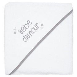 BabyCalin BBC303904 Maxi Bath Cape, 100 cm x 100 cm, Baby der Liebe, wielokolorowa, 1 sztuka