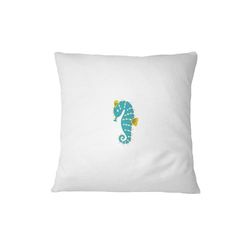 Bona Basics, Funda de cojín Decorativa, decoración del hogar, para sofá, cafetería, Tamaño: 45X45 cm, Color: Blanco