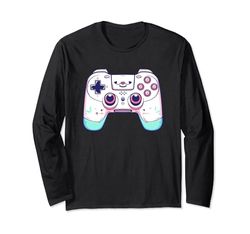 Gaming Controller Cartoon Look Juegos Manga Larga