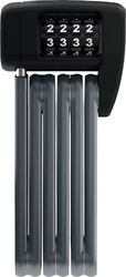 ABUS Antivol pliable Bordo Lite 6055C - avec code - serrure à combinaison extra-légère en acier spécial - niveau de sécurité 7-60 cm - noir