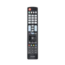 Common TV CTVLG01 universele afstandsbediening voor LG TV-televisie, zonder configuratie, ergonomisch, CTVLG01