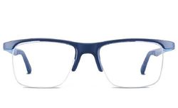 NANO Air Force Unisex kinderbril, marineblauw mat/blauw, 50/17
