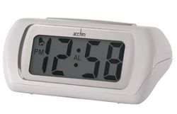 Acctim 12342 Auric relógio com alarme, branco