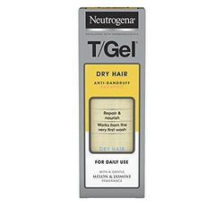 Neutrogena T/Gel Anti Dandruff Shampoo for Dry Hair (1x 150ml), Daily Anti-Dandruff Shampoo with Salicylic Acid, Cleansing Shampoo to Help Repair Dry Damaged Hair and Fight Dandruff from First Wash