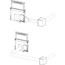 Franke Motor relocation kit for cooker hood – 112.0442.942