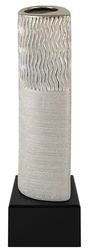 Art-Trophies AT11561 Trophy keramik och kristall, vuxen unisex, silver, 35 cm