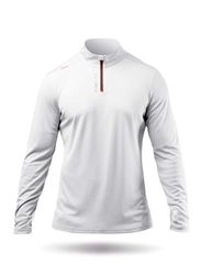 DISMARINA PLASTIMO Nuevo 2024-UVActive 1/4 Zip L/S Top Wht m-XXXL, 70263 Other, Multicolor, One Size
