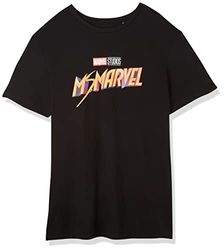 Marvel UXMISSMTS010 T-shirt, svart, XS herr, svart, XS