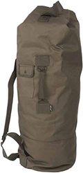 Mil-Tec Mixte Marin Us avec Bretelles Polyester Va Sac a dos, Noir, Taille unique EU