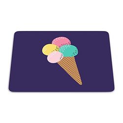 Bonamaison, Rectangle Pop Art Digital Printed Mouse Pad, Non-Slip Base, for Office and Home, Size: 22 x 18 cm