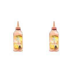 Garnier - Fructis Hair Drink - Soin Lamellaire Instantané Lissant Longueurs & Glow Ananas - Formule Vegan à 97% d'Ingrédients d'Origine Naturelle - 200 ml (Lot de 2)