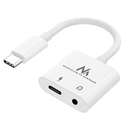 Maclean MCTV-848 Adaptador USB Tipo-C - minijack de 3,5 mm 30W