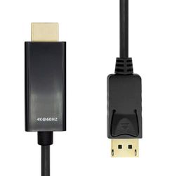 PROXTEND DISPLAYPORT CABLE 1.2 TO HDMI 60HZ 3M