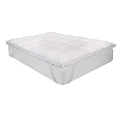 Classic Blanc Individueel, katoen, Wit, Cama 90-90 x 190 cm