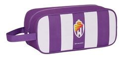 Safta Real Valladolid – Medium Shoe Box, Multipurpose, Pencil Case, Sport, Extracurricular Football, Comfortable and Versatile, 34 x 14 x 15 cm, Purple, Berry, Estándar, Casual