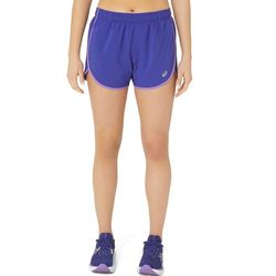 Asics 2012C740-400 Icon 4IN Short Pantaloncini Donna Eggplant Taglia L