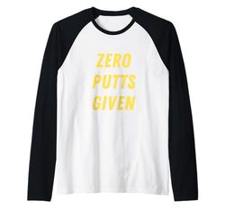 Zero putts dati Maglia con Maniche Raglan