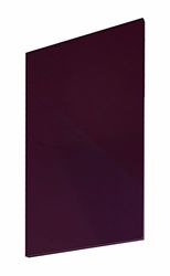 Berlioz Creations keukenrek 33 x 16 x 70 cm Aubergine hoogglans