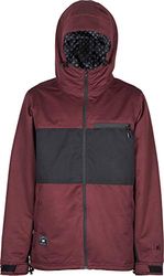 L1 Uomo Hasting Jkt´21 Giacca a Vento, Wine/Black, Small