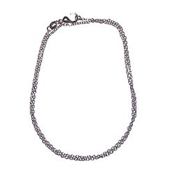 Melrose Bracelet -Silver Lose Double wrap