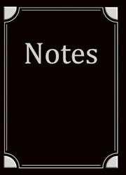 Notizbuch Notes: Notebook Black Silver, kariert, A6 mit 180 Seiten, 90 Blatt, weißes Papier