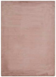 andiamo Tappeto in pelliccia sintetica Novara per camera da letto, morbido tappeto da usare come scendiletto per camera da letto, accogliente tappeto in pelliccia di agnello, 60 x 120 cm, rosa antico