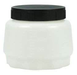 WAGNER contenedor de pintura con tapa 1300 ml, accesorio para pulverizador de pintura