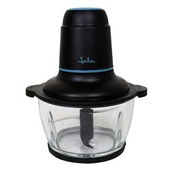 JATA JEPC1250 - Picadora eléctrica con 4 cuchillas y bol de cristal de 1,5 litros. 2 velocidades. 400 W. Pica todo tipo de alimentos, incluido hielo