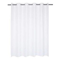 River Dream Tenda da doccia impermeabile di grado alberghiero, senza ganci, gelo (PEVA, 180,3 x 188 cm)