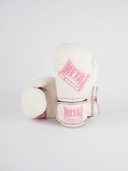 Metal Boxe MB200 Gants Blanc Taille 8 oz