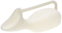 Homecraft Cygnet Female Urinal, Anatomically Shaped at Opening, Integral Handle, Use Sitting Upright or Lying Down, Easy to Clean, Side Marking, Non-Retail Packed, (Eligible for VAT Relief in the UK)