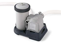 Intex 2500 GPH Cartridge Filter Pump w/RCD (220 – 240 V), Grigio, 42 x 29 x 38 cm, 28634 GS