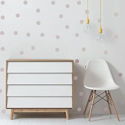 Babyclic vinylborduursel moss roze