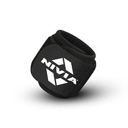 NIVIA Orthopedic Wrist Support (Black, Free Size - Adjustable with Velcro) | Material - Neoprene/Polyester | Pain Relief, Gym, Sports, Exercise, Workout, Cycling