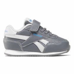 Reebok Royal CL Jog, Zapatillas Unisex niños, PUGRY6/PUGRY2/KINBLU, 28 EU