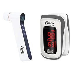 Kinetik Wellbeing Ear and Non-Contact Thermometer – Used by the NHS – Which? Best Buy 2021 & Inner Ear Thermometer Probe Covers (Pack of 20) – Used by the NHS