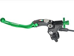 ACCOSSATO Commande d'embrayage à câble Racing avec Levier articulé coloré (Bouton+Levier+régulateur), avec Micro Inclus pour Benelli BN 302 de 2015 à 2017 CC 300