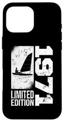 Sailors Yacht-Sailboats Vintage 1971 Birthday dinghy-sailing Case for iPhone 16 Pro Max