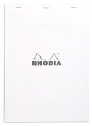 Bloc n°18 White Rhodia A4 80 F 5x5-18201C