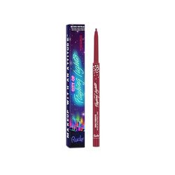 RUDE - Micro Retractable Eyeliner | Precise and Long-Lasting Application | Vibrant and Eye-Catching Color | Compact and Portable Design, Pomegranate, 1 unit (Pack of 1)