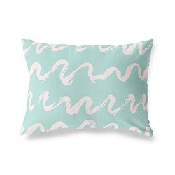 BonaMaison Willekeurig Patroon Decoratieve Kussensloop, Kussenhoezen Bank, Decoratieve Kussenhoesjes, Kussensloop; Sofa, Slaapkamer, Kantoor, Auto 35x50 Cm - Ontworpen en vervaardigd in Turkije