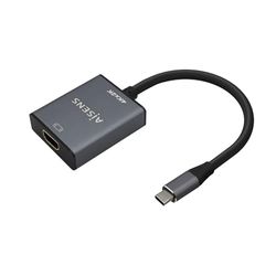 AISENS - A109-0685 - USB-C till HDMI 4K@30Hz, USB-C/M-HDMI/H, Grå, 15Cm