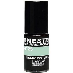 LAYLA ONE STEP Smalto Semipermanente in Gel 3-in-1 Veloce e Facile Applicazione Durata 3 Settimane Alta Pigmentazione Senza Strato di Dispersione 5ML Layla Cosmetics N.25 LIME LOVE (Verde)