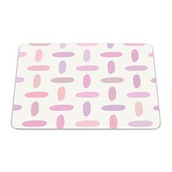 Bonamaison, Rechthoek Pop Art Digital bedrukte muismat, antislip onderkant, voor kantoor en thuis, grootte: 22x18 cm